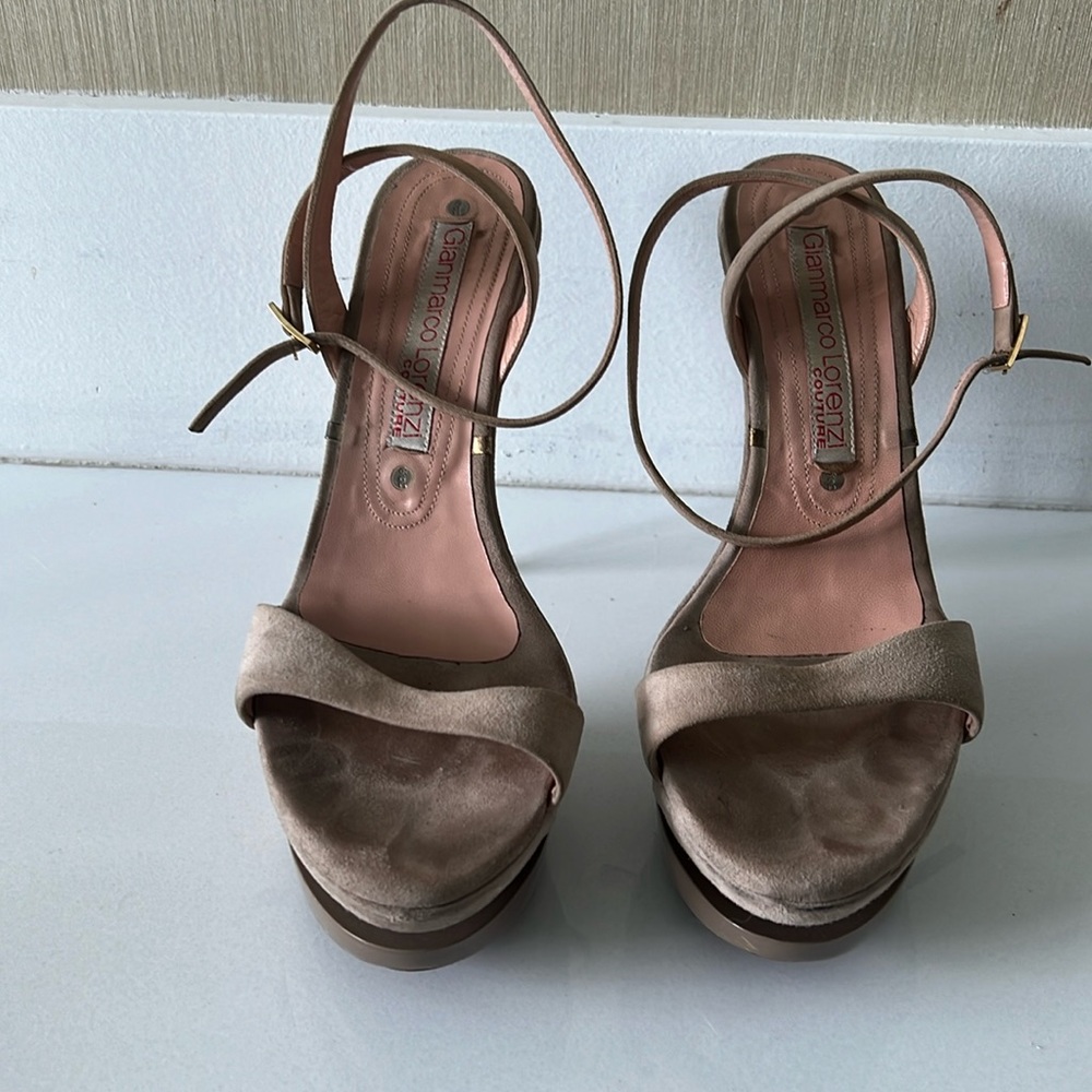 Gianmarco Lorenzi leather heels